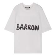 Barrow T-shirt med tryck White, Unisex