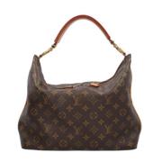 Louis Vuitton Vintage Pre-owned Tyg louis-vuitton-vskor Brown, Dam