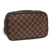 Louis Vuitton Vintage Pre-owned Canvas kuvertvskor Brown, Dam