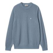 Carhartt Wip Calen Sweater Blue, Herr