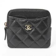 Chanel Vintage Pre-owned Laeder hem-och-kontorstillbehr Black, Unisex