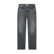 Homage Vintage Grey Relaxed Straight Jeans Scotti Gray, Dam