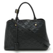 Louis Vuitton Vintage Pre-owned Tyg louis-vuitton-vskor Black, Dam