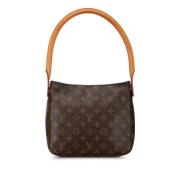 Louis Vuitton Vintage Pre-owned Canvas handvskor Brown, Dam