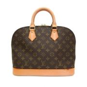 Louis Vuitton Vintage Pre-owned Tyg louis-vuitton-vskor Brown, Dam