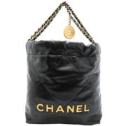 Chanel Vintage Pre-owned Laeder chanel-vskor Black, Dam