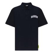 Barrow Polo med 'Destroyed' effekt Black, Herr