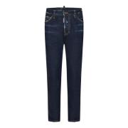 Dsquared2 Blå Slim Fit Jeans Aw24 Blue, Herr