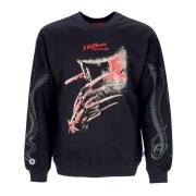 Octopus Nightmare Freddys Horror Crewneck Sweatshirt Black, Herr