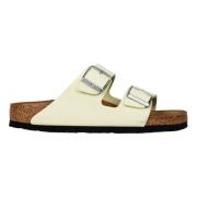 Birkenstock Färgad Lime Nubuck Sandal Green, Dam