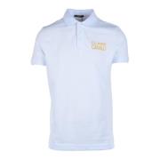 Cavalli Class Vit Enkel Polo Knappar Herr White, Herr