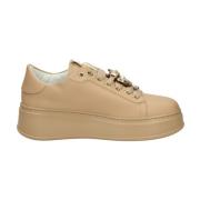 Gio+ Låga Sneakers Beige, Dam