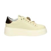 Gio+ Låga Sneakers Beige, Dam