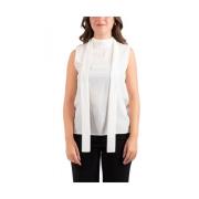 Max Mara Stilren Top för Kvinnor White, Dam