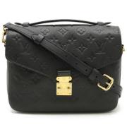 Louis Vuitton Vintage Pre-owned Tyg louis-vuitton-vskor Black, Dam