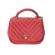 Chanel Vintage Pre-owned Laeder chanel-vskor Pink, Dam