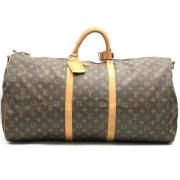 Louis Vuitton Vintage Pre-owned Canvas handvskor Brown, Dam