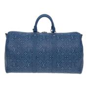 Louis Vuitton Vintage Pre-owned Canvas louis-vuitton-vskor Blue, Dam