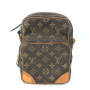 Louis Vuitton Vintage Pre-owned Tyg louis-vuitton-vskor Brown, Dam