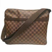 Louis Vuitton Vintage Pre-owned Tyg louis-vuitton-vskor Brown, Dam