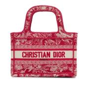 Dior Vintage Pre-owned Canvas totevskor Red, Dam