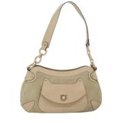 Salvatore Ferragamo Pre-owned Pre-owned Mocka axelremsvskor Beige, Dam