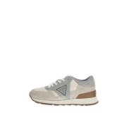 Guess Läder Textil Sneakers - Beige Modell Beige, Herr