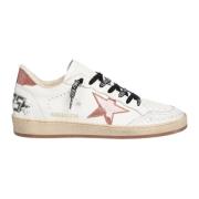 Golden Goose Vintage Sneakers White, Dam