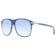 BMW Blå Aviator Solglasögon Spegel Gradient Blue, Unisex