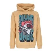 Dolly Noire Skull Hoodie Beige Feststil Beige, Herr