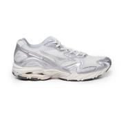 Mizuno Silver Sneakers med Wave Teknologi Gray, Herr