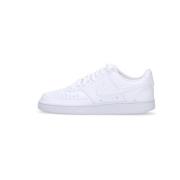 Nike Vit Låg Court Vision Sneaker White, Herr