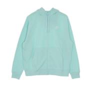 Nike Nike Sportswear Club Hoodie French Terry Zip Blue, Herr