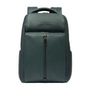 Piquadro Grön Bucket Bag Ryggsäck Green, Herr