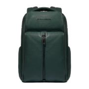 Piquadro Grön Bucket Bag Ryggsäck Green, Herr