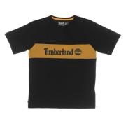 Timberland Svart CutSew Tee Kortärmad T-shirt Black, Herr