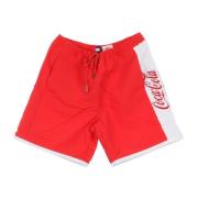 Tommy Hilfiger Herr Bermuda Shorts i Rött/Vitt Red, Herr