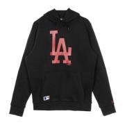 New Era Laglogga Huva Herr Hoodie Svart/Kardinal Black, Herr