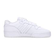 Adidas Låg Lädersneaker Cloud White White, Herr