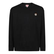 Kenzo Lucky Tiger Sweater Black, Herr