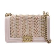 Chanel Vintage Pre-owned Laeder chanel-vskor Beige, Dam