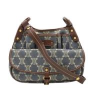 Celine Vintage Pre-owned Tyg celine-vskor Blue, Dam