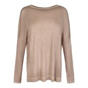 Avant Toi Stiliga Sweaters Kollektion Beige, Dam