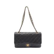 Chanel Vintage Pre-owned Laeder chanel-vskor Black, Dam