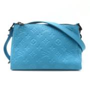 Louis Vuitton Vintage Pre-owned Laeder louis-vuitton-vskor Blue, Dam