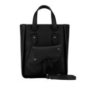 Dior Vintage Pre-owned Laeder totevskor Black, Dam