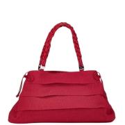 Salvatore Ferragamo Pre-owned Pre-owned Tyg handvskor Red, Dam