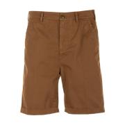 40Weft Chino Bermuda Shorts för Män Brown, Herr