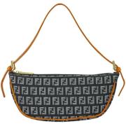 Fendi Vintage Pre-owned Canvas fendi-vskor Black, Dam