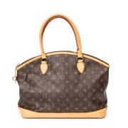 Louis Vuitton Vintage Pre-owned Canvas handvskor Brown, Dam